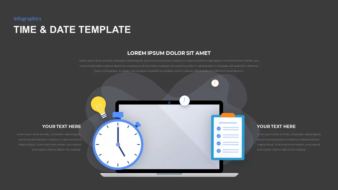 time &amp; date powerpoint template