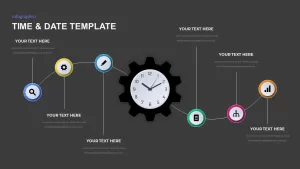 time &amp; date presentation template