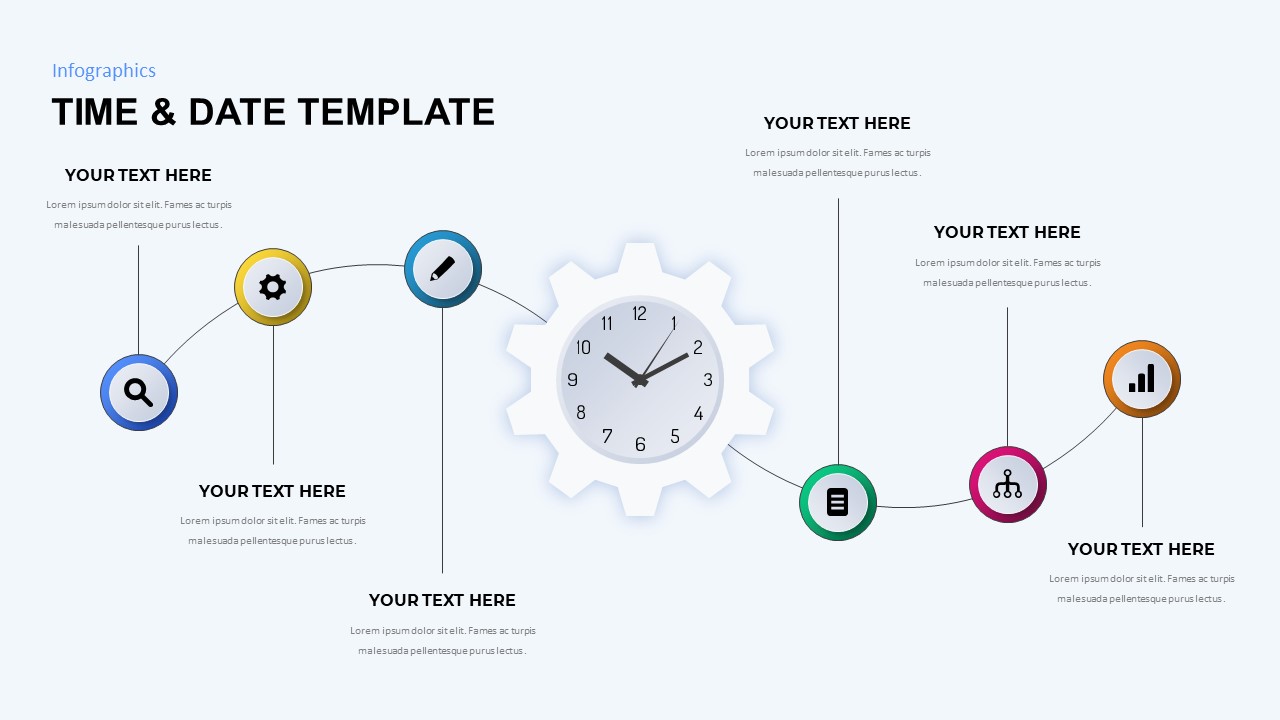 time & date template