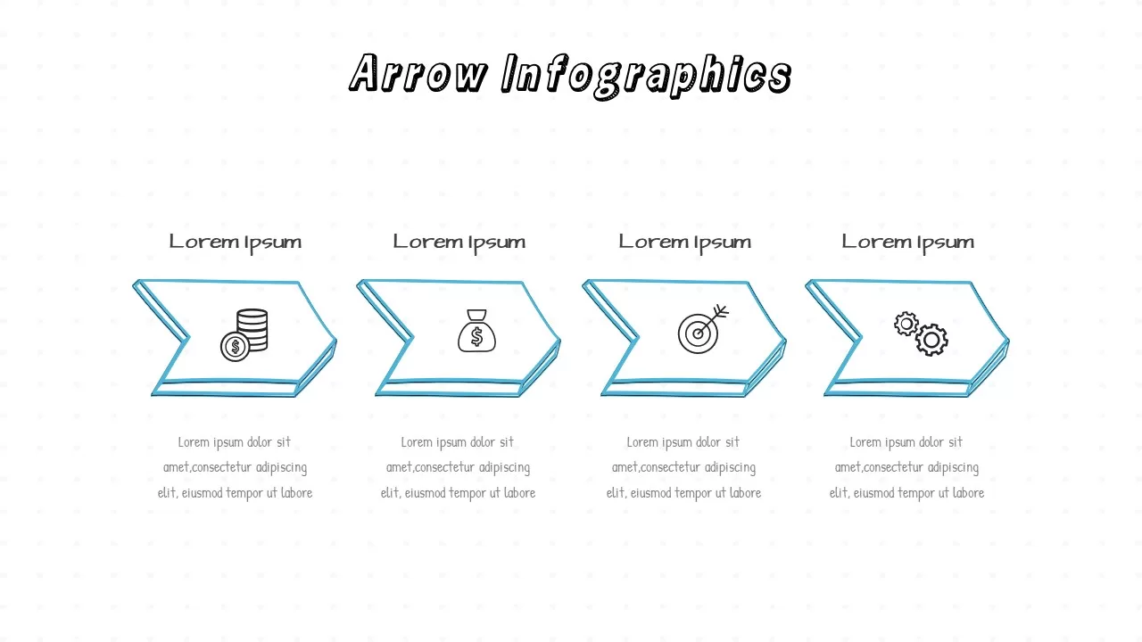 arrow infographics