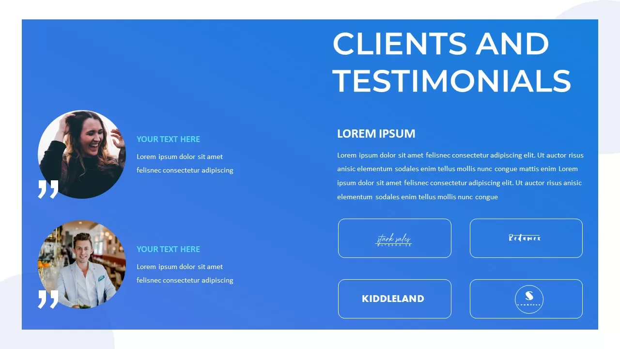 clients &amp; testimonials