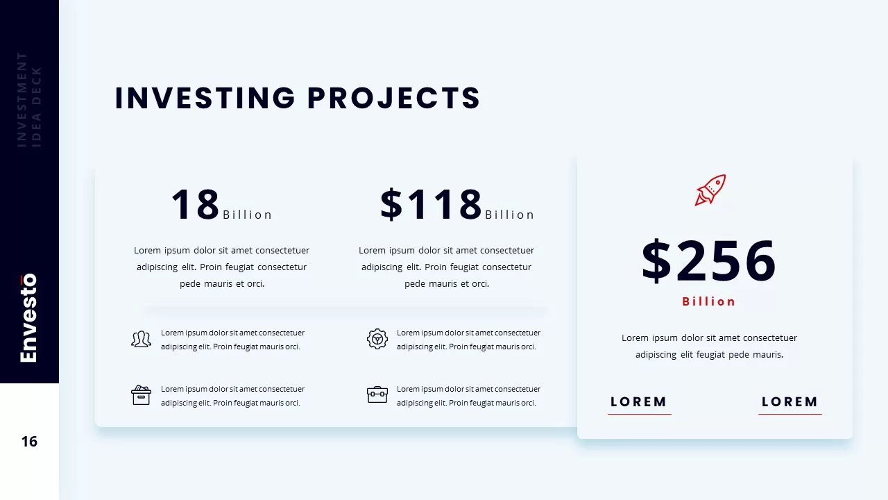 investing projects ppt