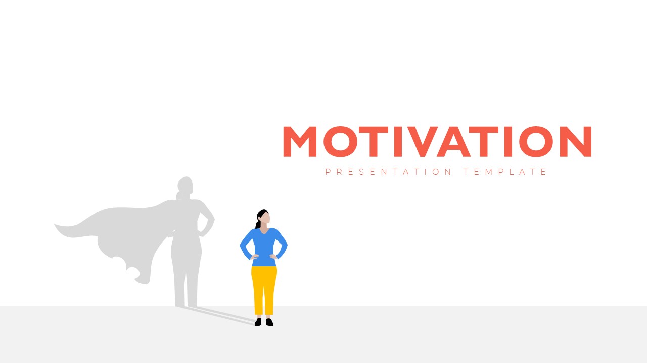 Motivation Powerpoint Template Free Download