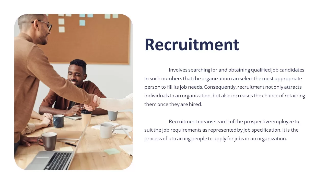 recruitment template