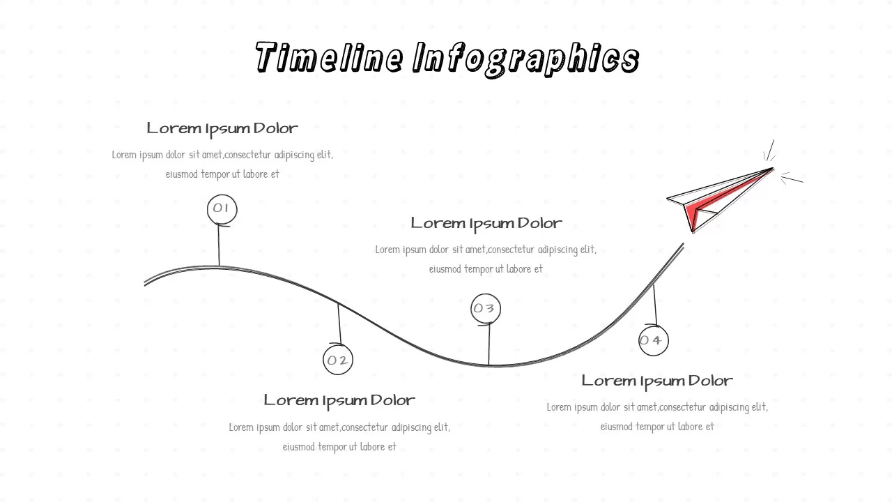 timeline infographics