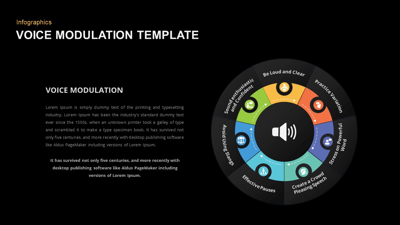 Voice Modulation Template Slidebazaar