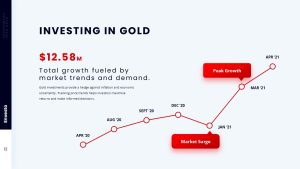 Investment Presentation Template gold