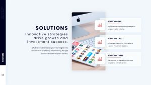 Investment Presentation Template solutions