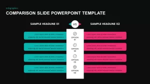 powerpoint template for comparison