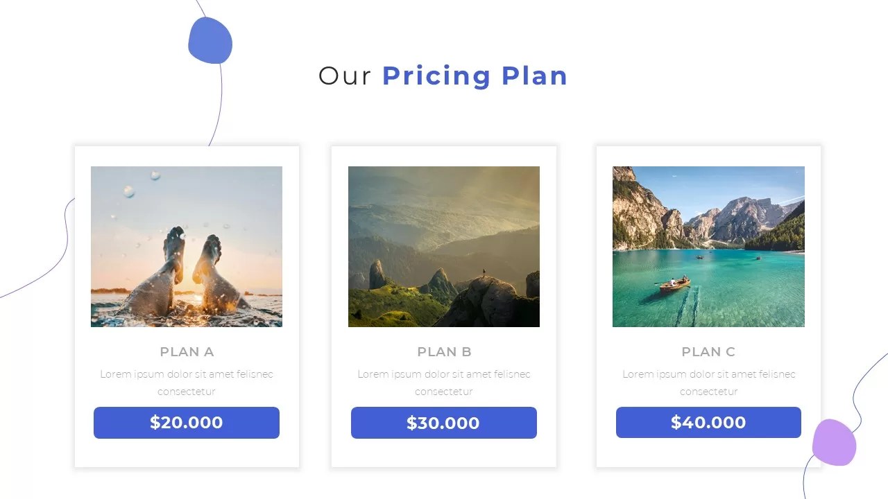 pricing plan