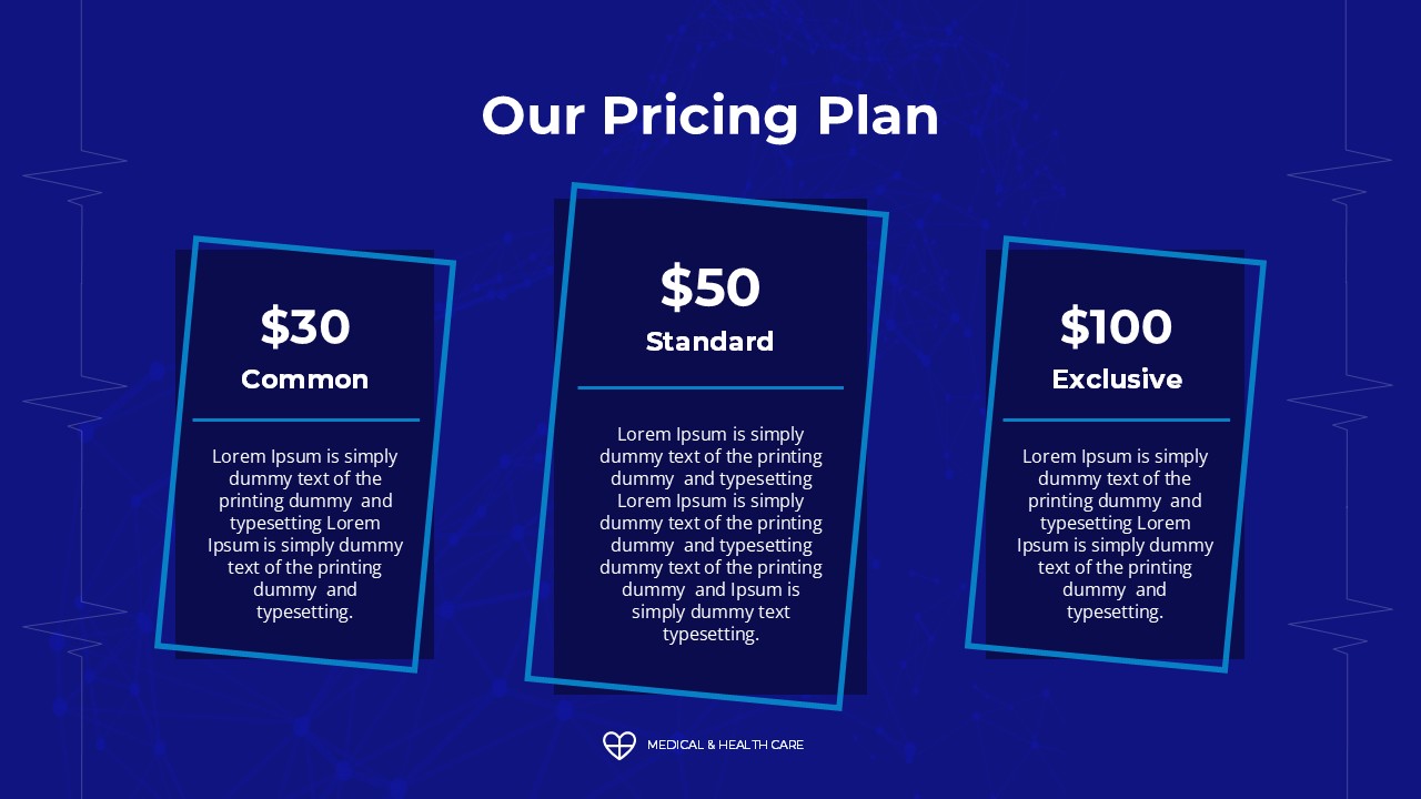 Free Medical Healthcare PowerPoint Template pricing