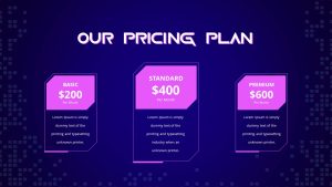 Gaming PowerPoint Template Pricing