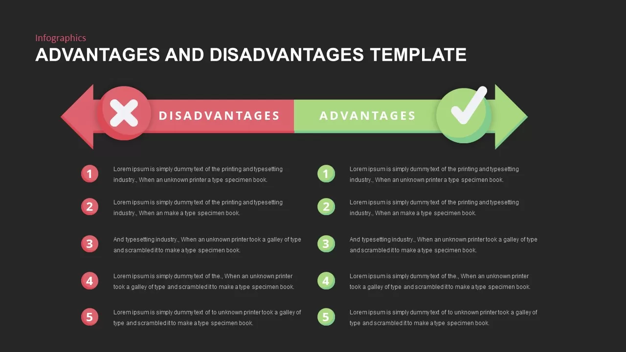 advantages-and-disadvantages-with-left-and-right-arrows