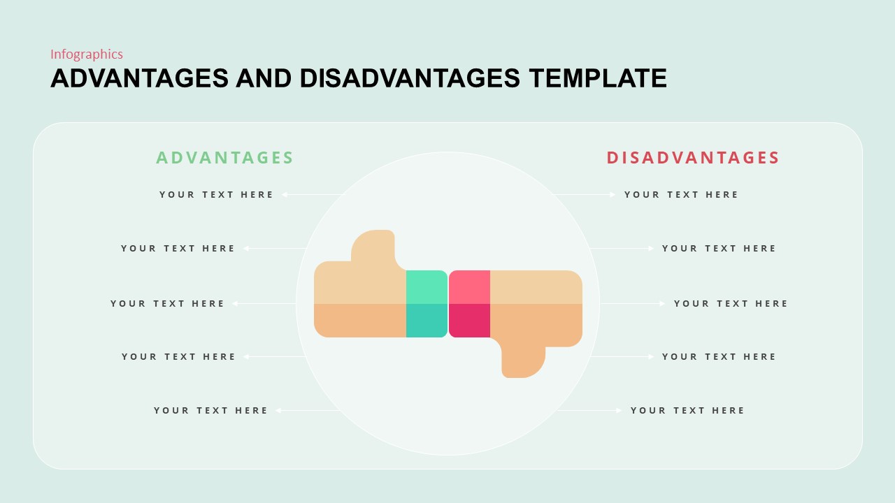 Advantages And Disadvantages PowerPoint Templates Slidebazaar