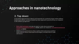 approaches in nanotechnology powerpoint template