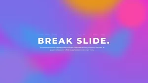 break slide powerpoint template