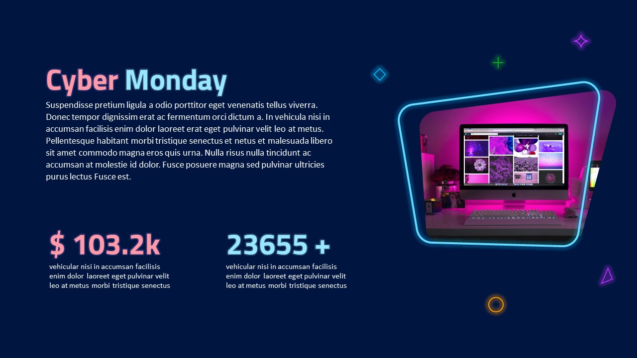 Cyber Monday PowerPoint Template Slidebazaar