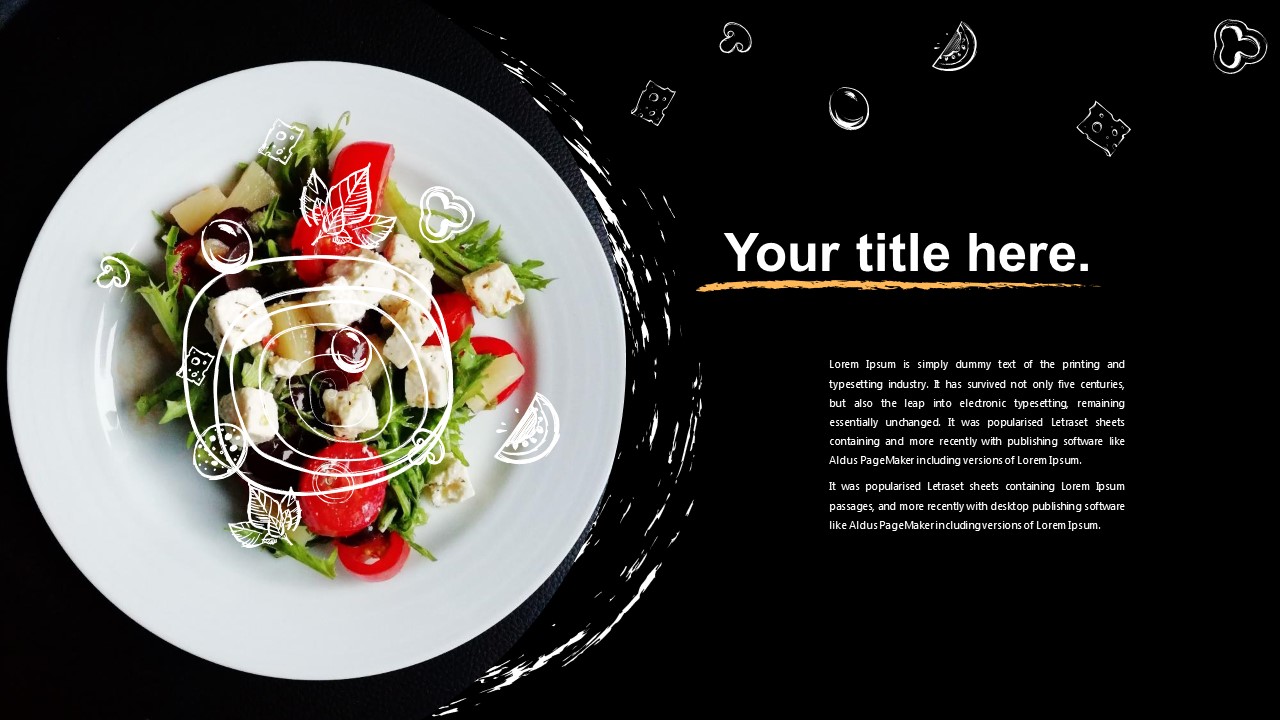 Free Food PowerPoint Template 