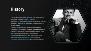 history template for nanotechnology presentation template