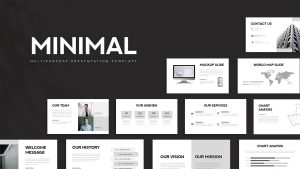 Minimal Business PowerPoint Deck