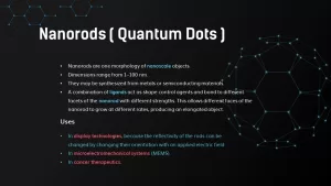 nanorods template for nano technology presentation