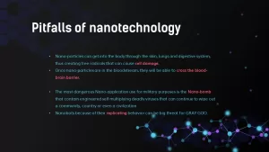 pitfalls of nanotechnology ppt presentation slide