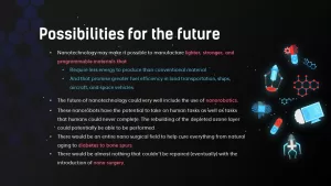 possibilities for the future for nano technlogy template