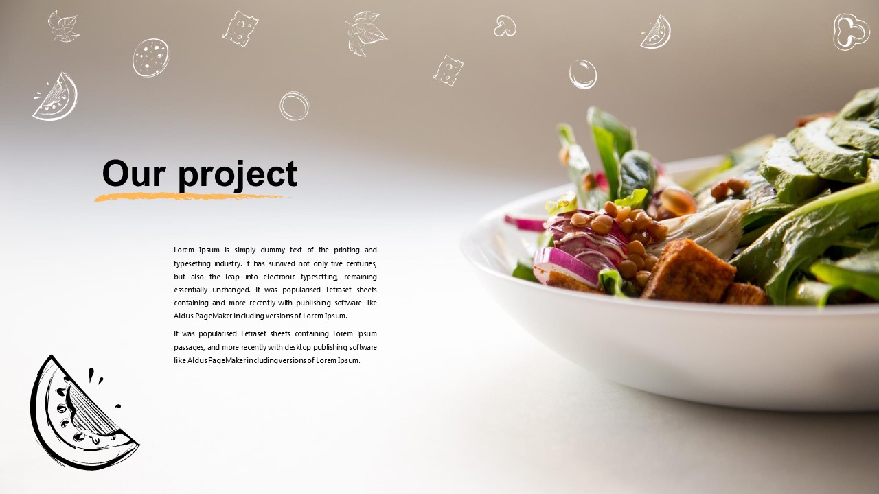 Free Food PowerPoint Template | Slidebazaar.com