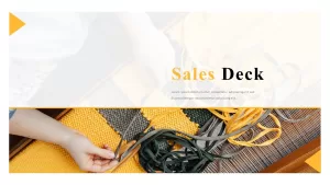Sales Presentation Deck Template