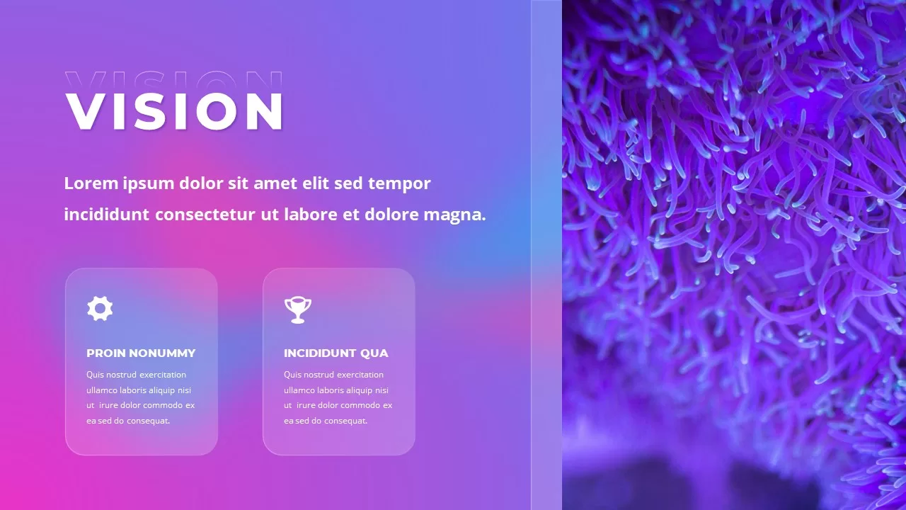 vision powerpoint template