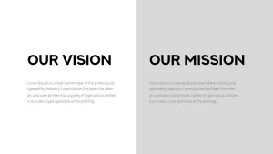 vision mission