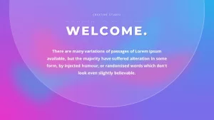 welcome powerpoint template