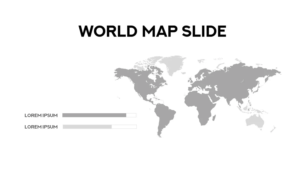 world map slide