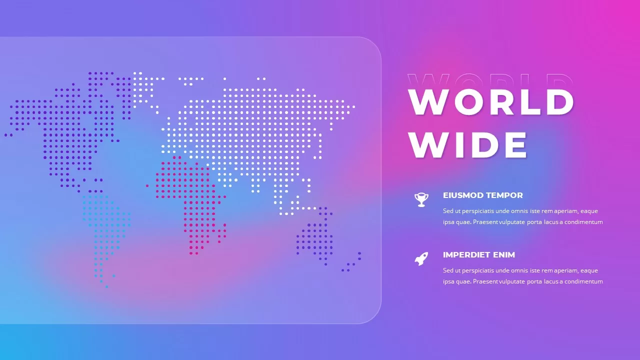 world wide powerpoint template