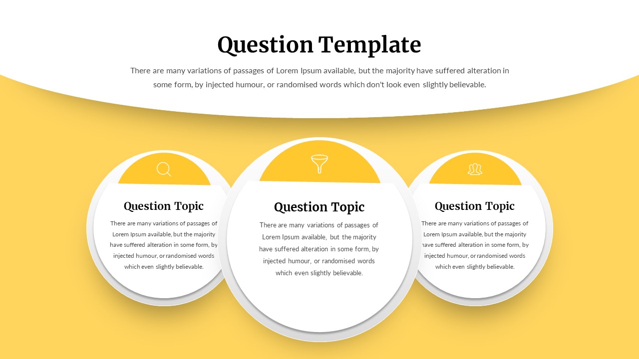 Any Questions PPT Template