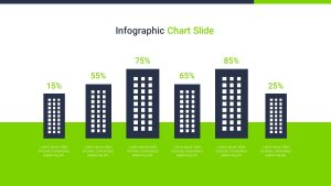 Free Real Estate PPT Template Infographic Chart Slide