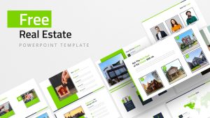 Free Real Estate PowerPoint Template Featured Image