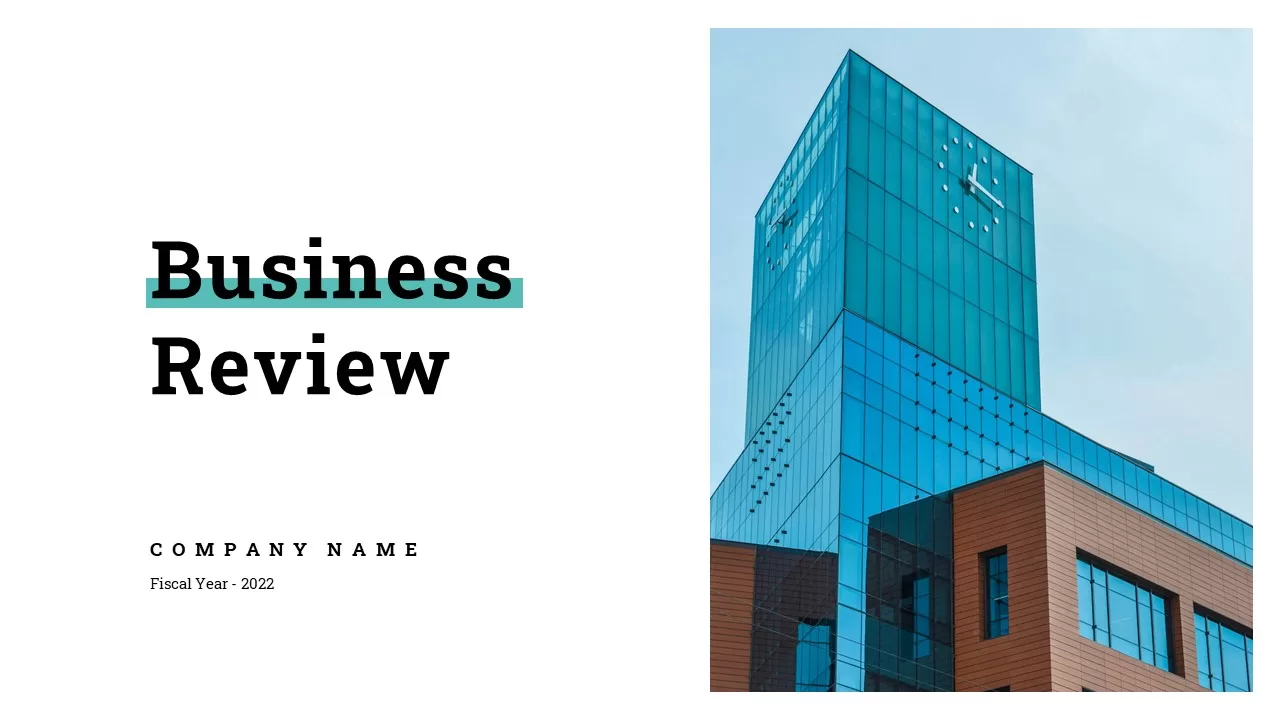 business review template