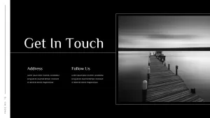 get in touch photography portfolio template