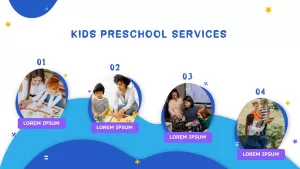 kids preschool services template