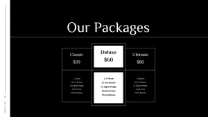 package photography portfolio template