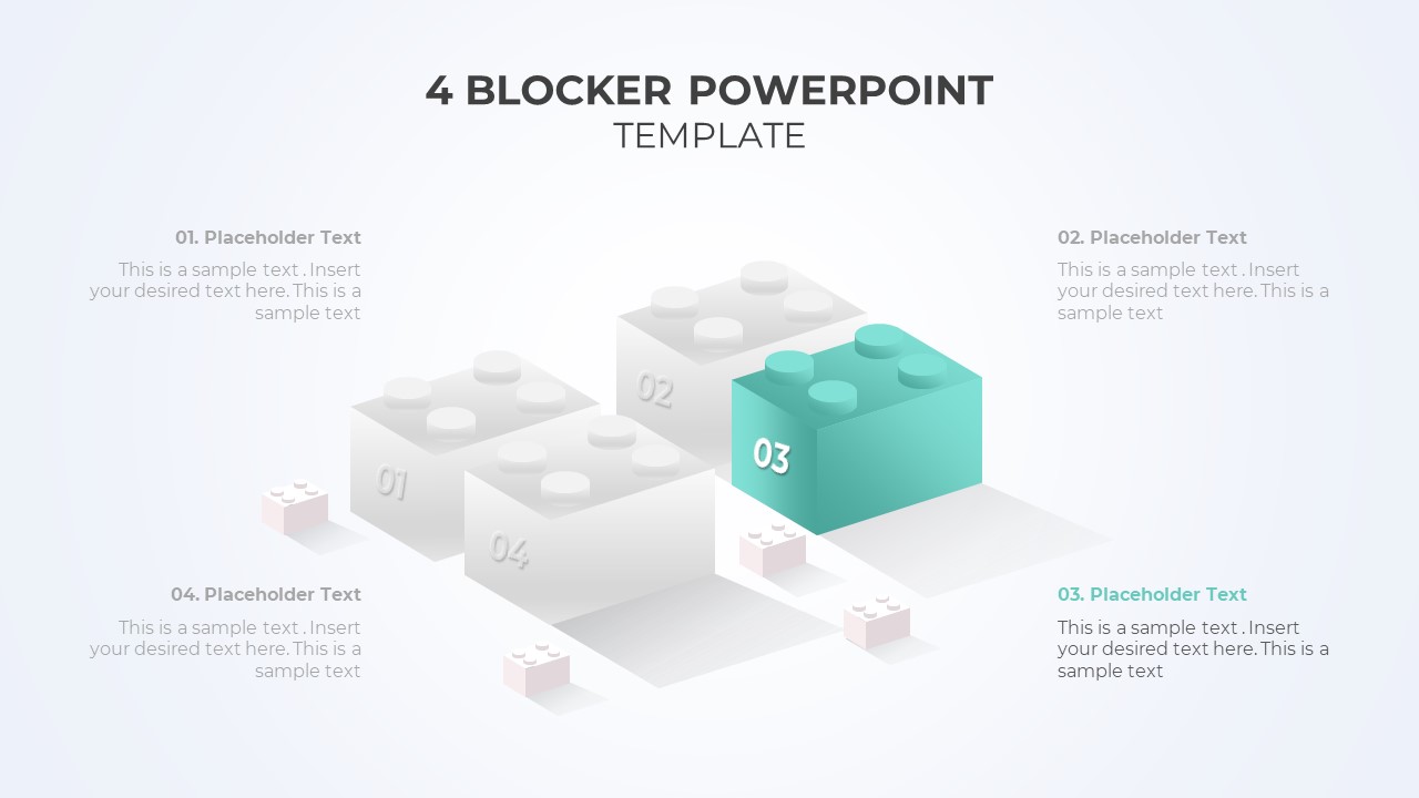 4 block presentation format
