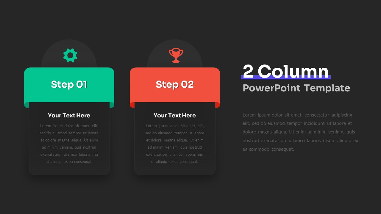 To Column PowerPoint Templates SlideBazaar