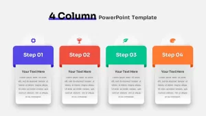 4 column PowerPoint templates