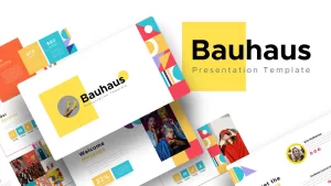 Free Bauhaus PowerPoint template