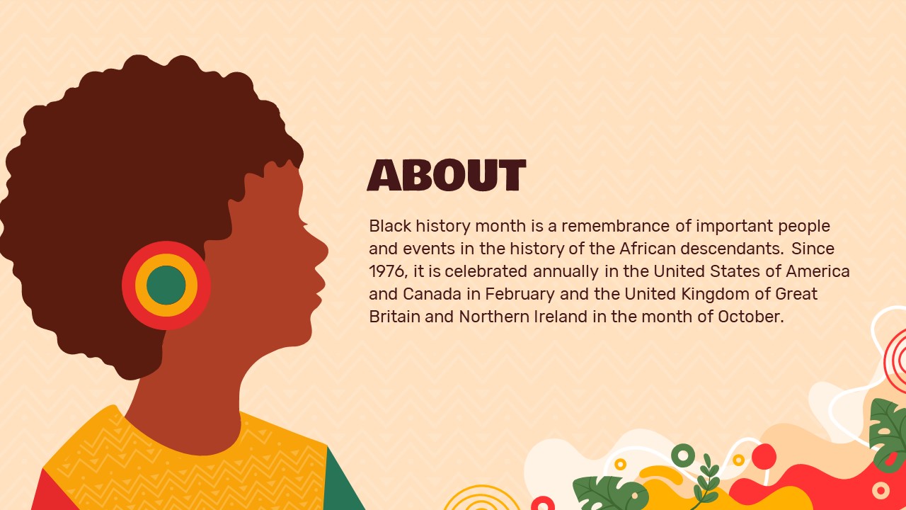 Black History Month Animated PowerPoint Template