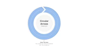 Circular Arrows PowerPoint Template