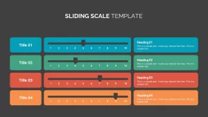 Sliding Scale powerpoint Template