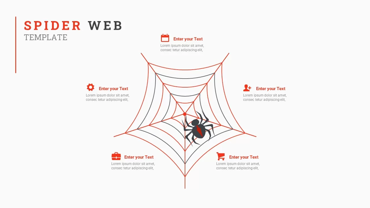 Spider Web Template