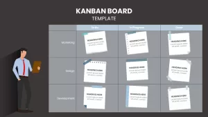 kanban board template ppt